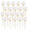 20pcs White Flowers Artificial Calla Lily Flower Real Touch Latex Flowers for DIY Wedding Bouquet Party Home Decor Faux Flowers Arrangement